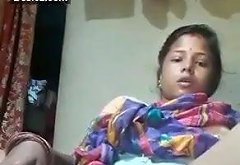 Desi Odia Aunty Masturbating with Potato and Cucumber